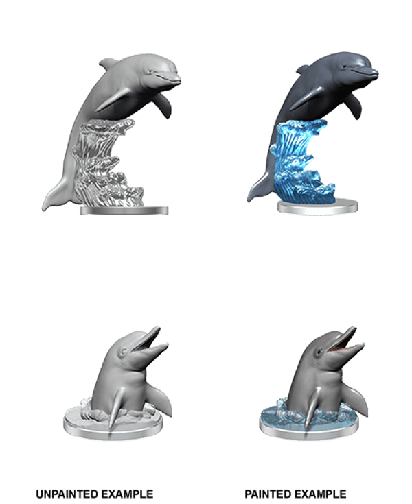 Dolphins - Deep Cuts Unpainted Miniatures