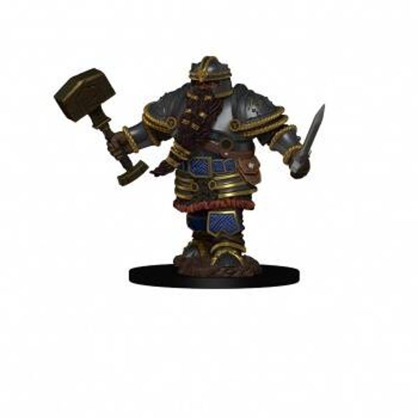 Dwarf Fighter Male - Icons of the Realms Premium Figures