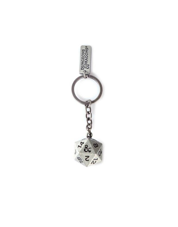 Dungeons & Dragons - Dice Metal Keychain