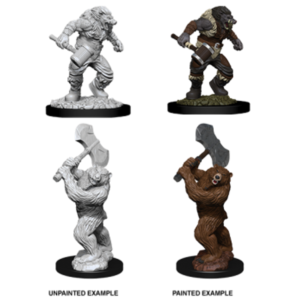 Wereboar & Werebear - Nolzur's Marvelous Miniatures