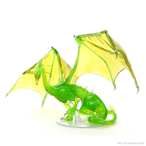 Icons of the Realms: Adult Emerald Dragon