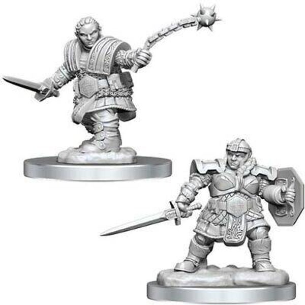 Dwarf Fighter Female B - Nolzur's Marvelous Miniatures