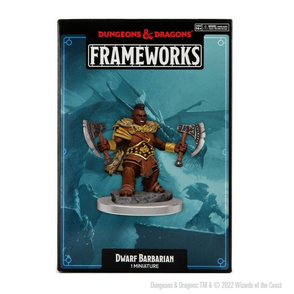 Dwarf Barbarian Female - D&D Frameworks