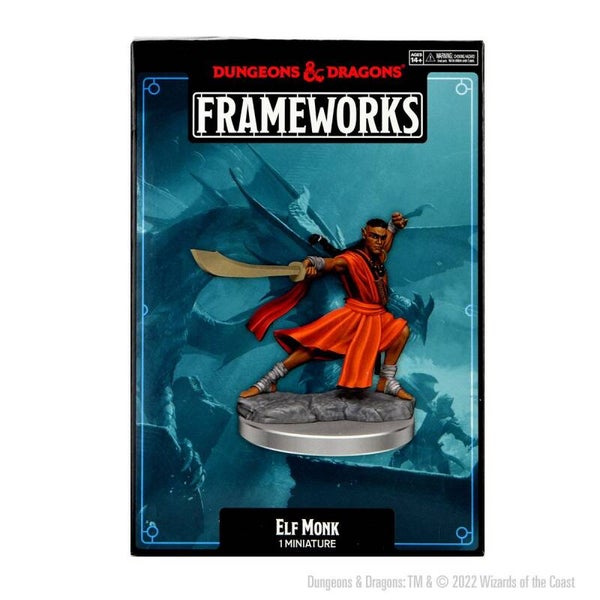 Elf Monk Male - D&D Frameworks