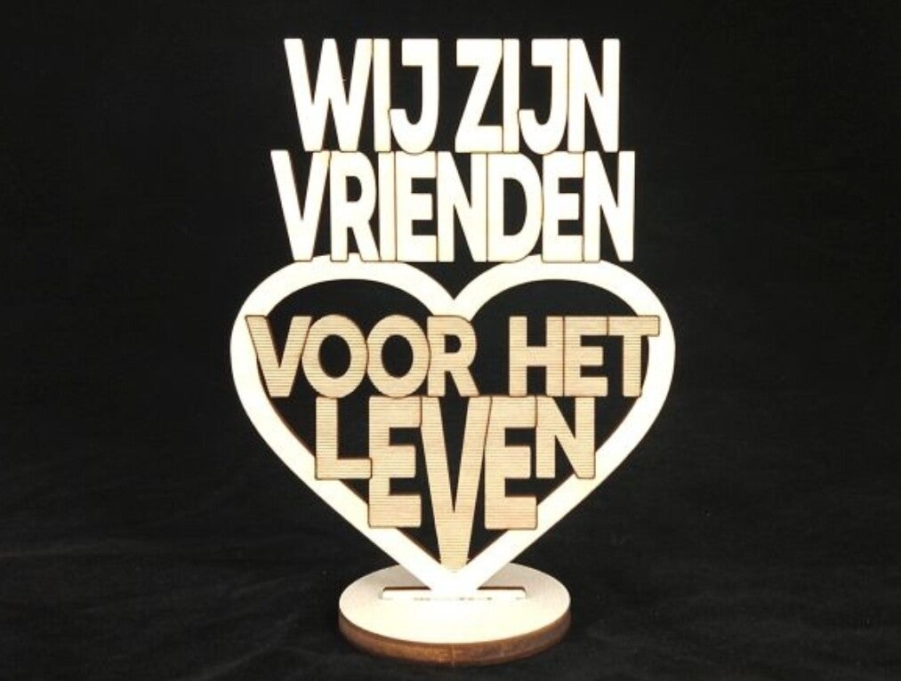 Wij zijn vrienden voor het leven