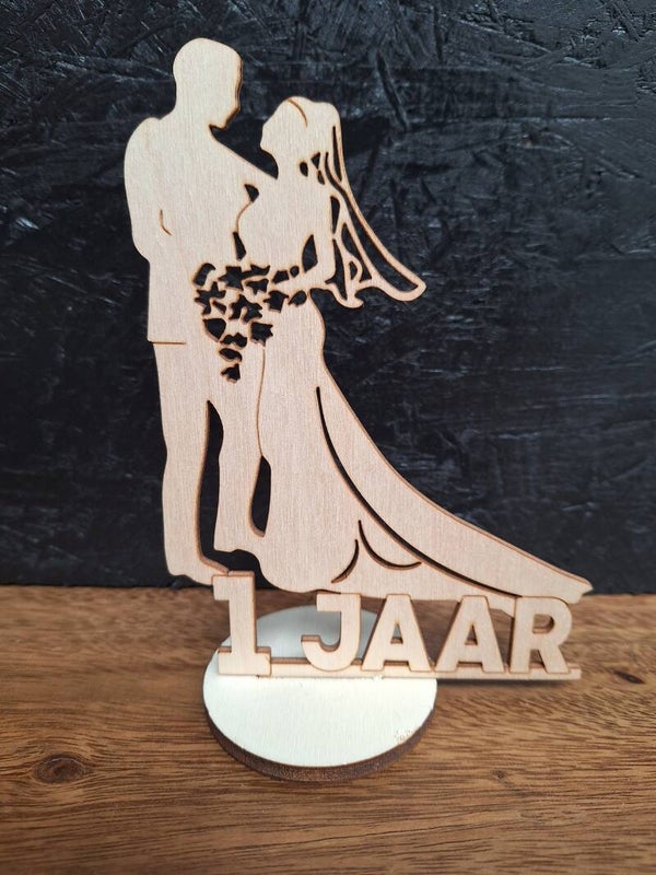 Bruidspaar 1 Jaar