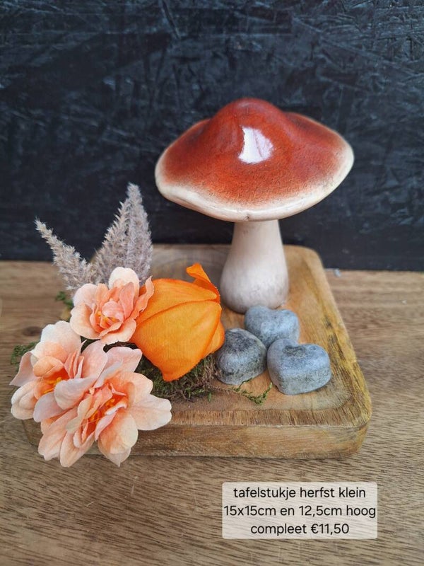 Herfst tafelstukje
