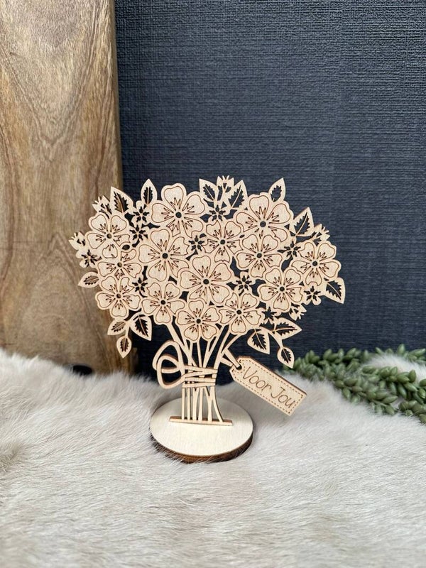 3D bos bloemen Voor jou