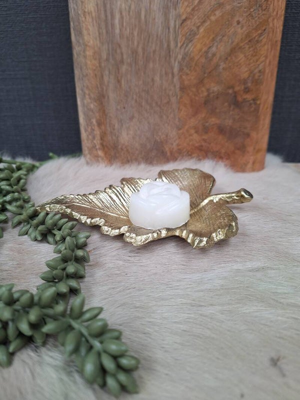 Schaaltje blad goud