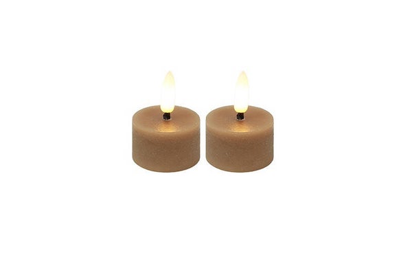 LED theelichtkaars LYON | Sfeervol en veilig | Beige
