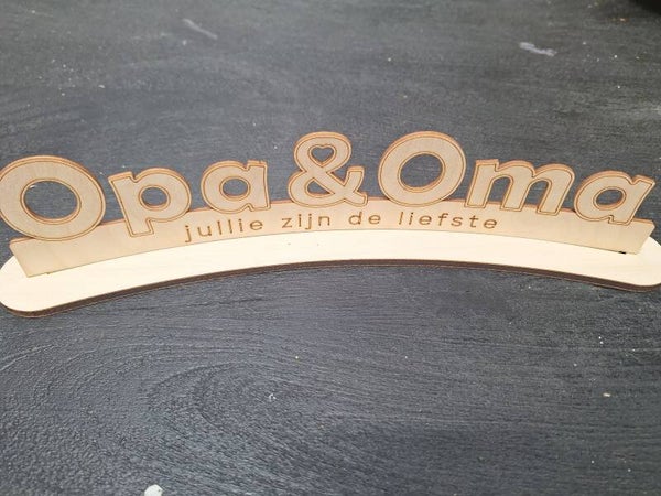 Opa & oma jullie zijn de liefste