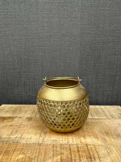 Windlicht Gaston S goud