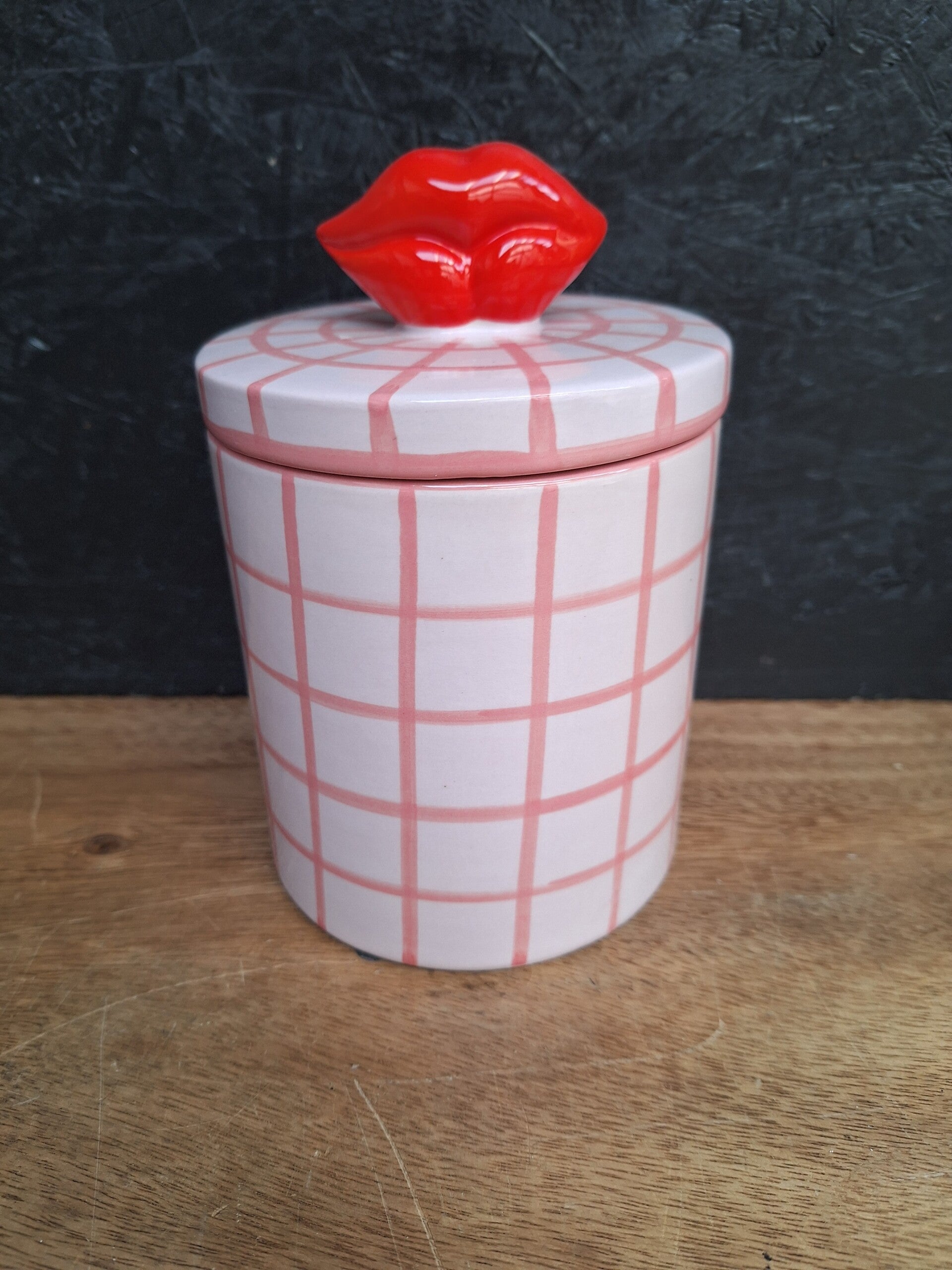 Opbergpot Lips | Aardwerk