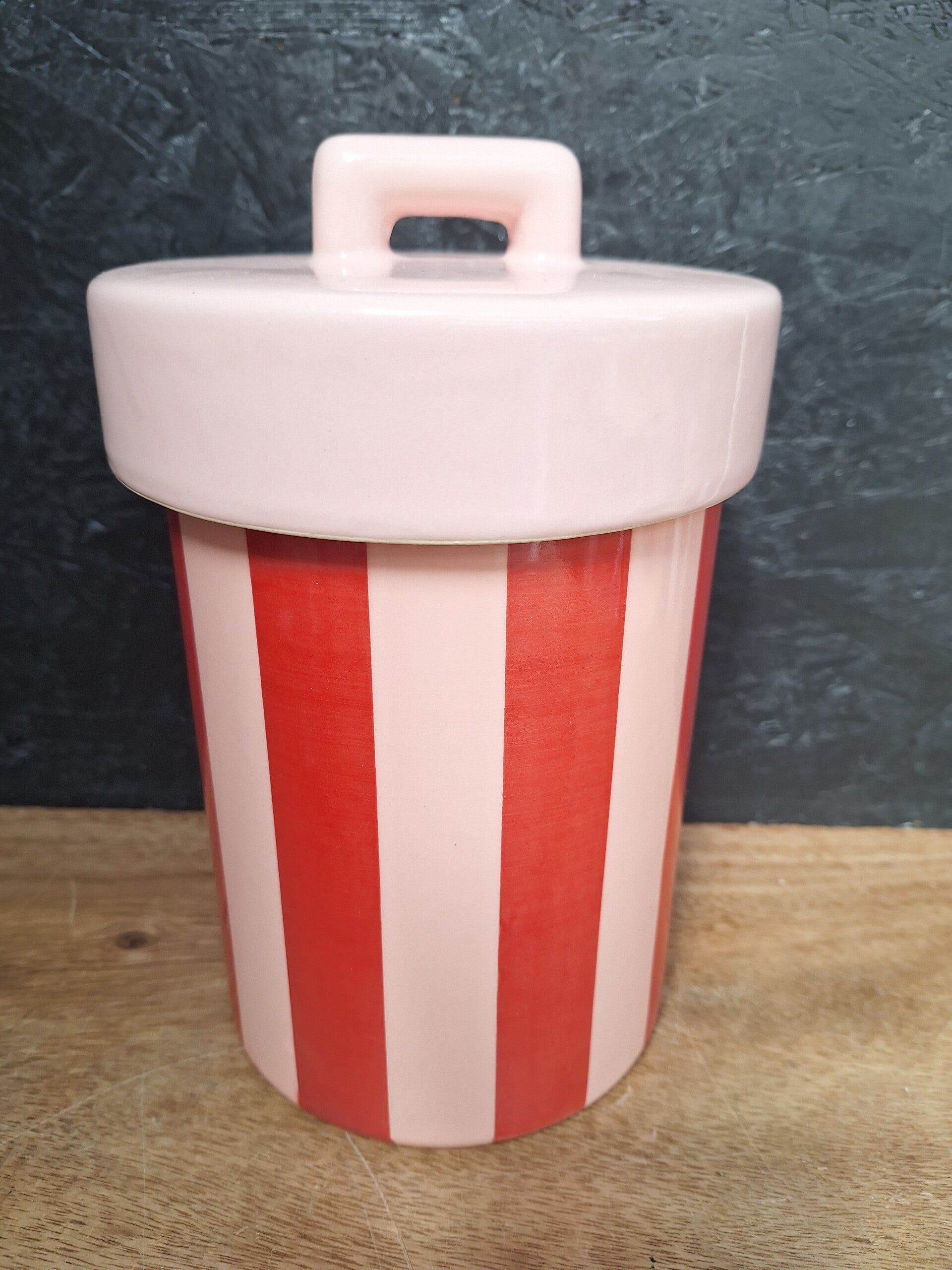 Opbergpot Streep | Aardewerk
