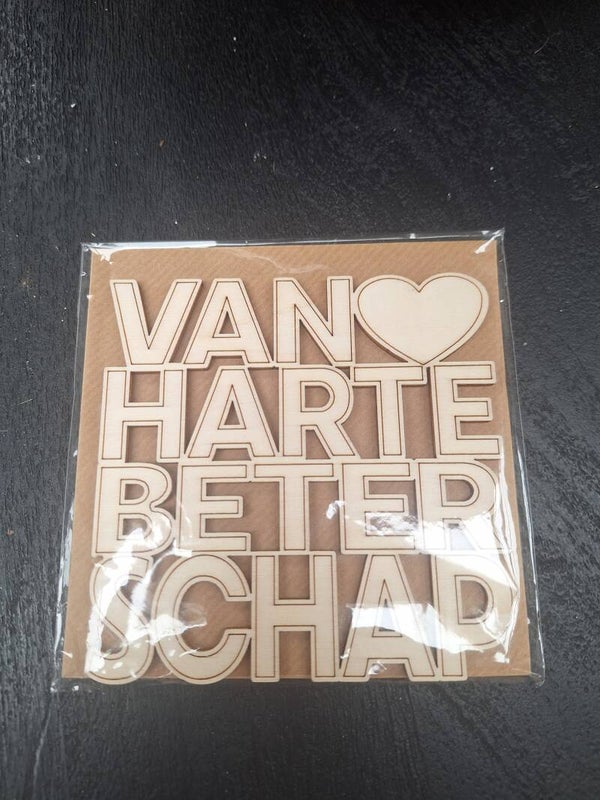 Van harte beterschaap