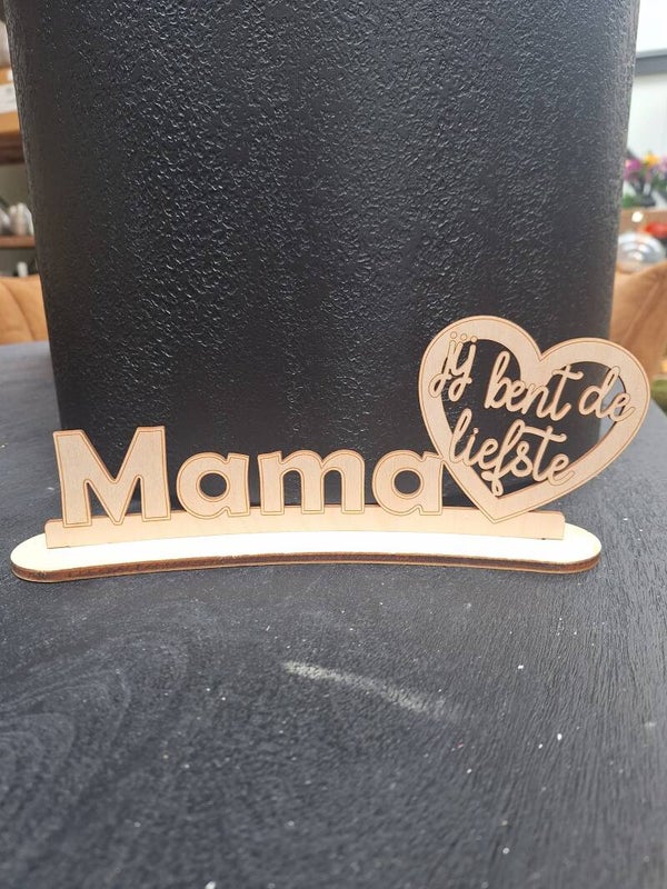 3D kaart | Mama jij bent de liefste