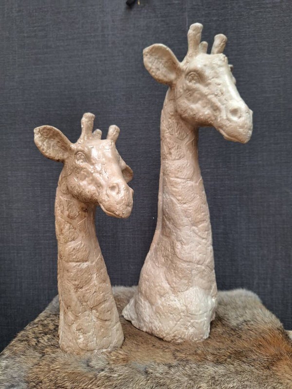 Giraffe | Beton | 2Maten | Beige