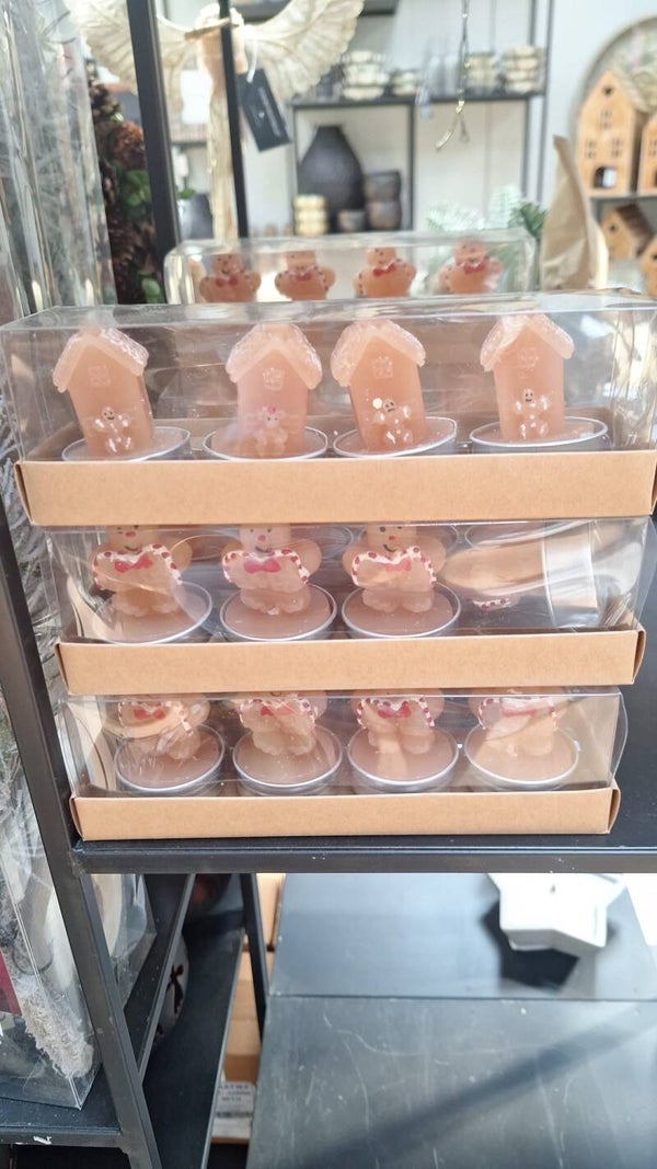 Decoris Waxinelichtjes Peperkoek huis