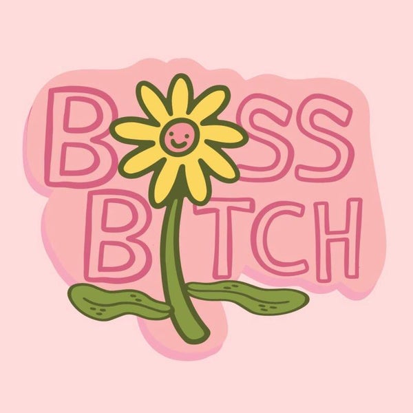 Tegeltje | Boss bitch |