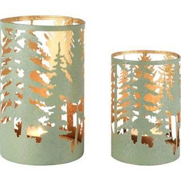 Kaarsenhouder Pine Forest