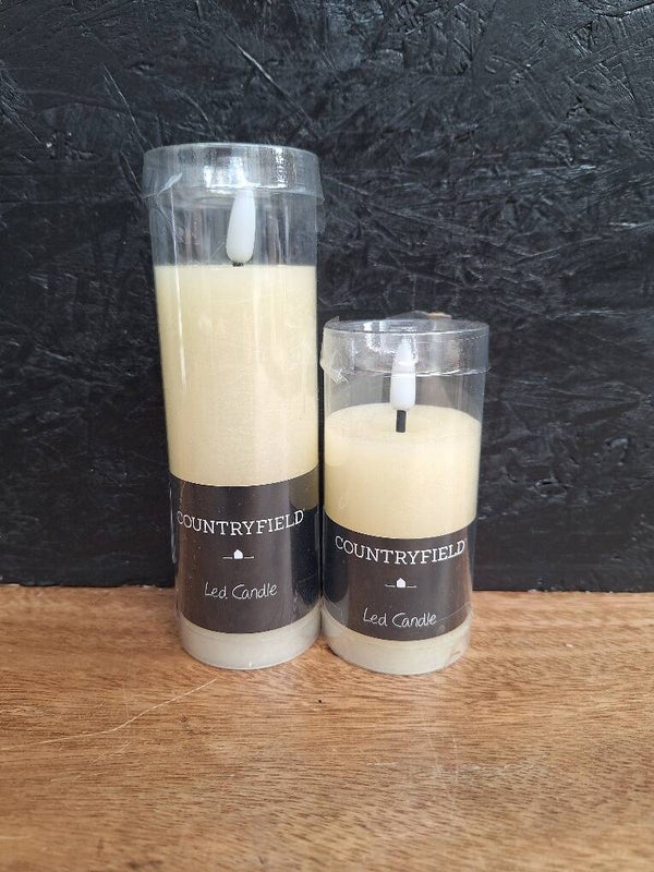 Countryfield stompkaars | Rustiek led Crème | 2 Maten