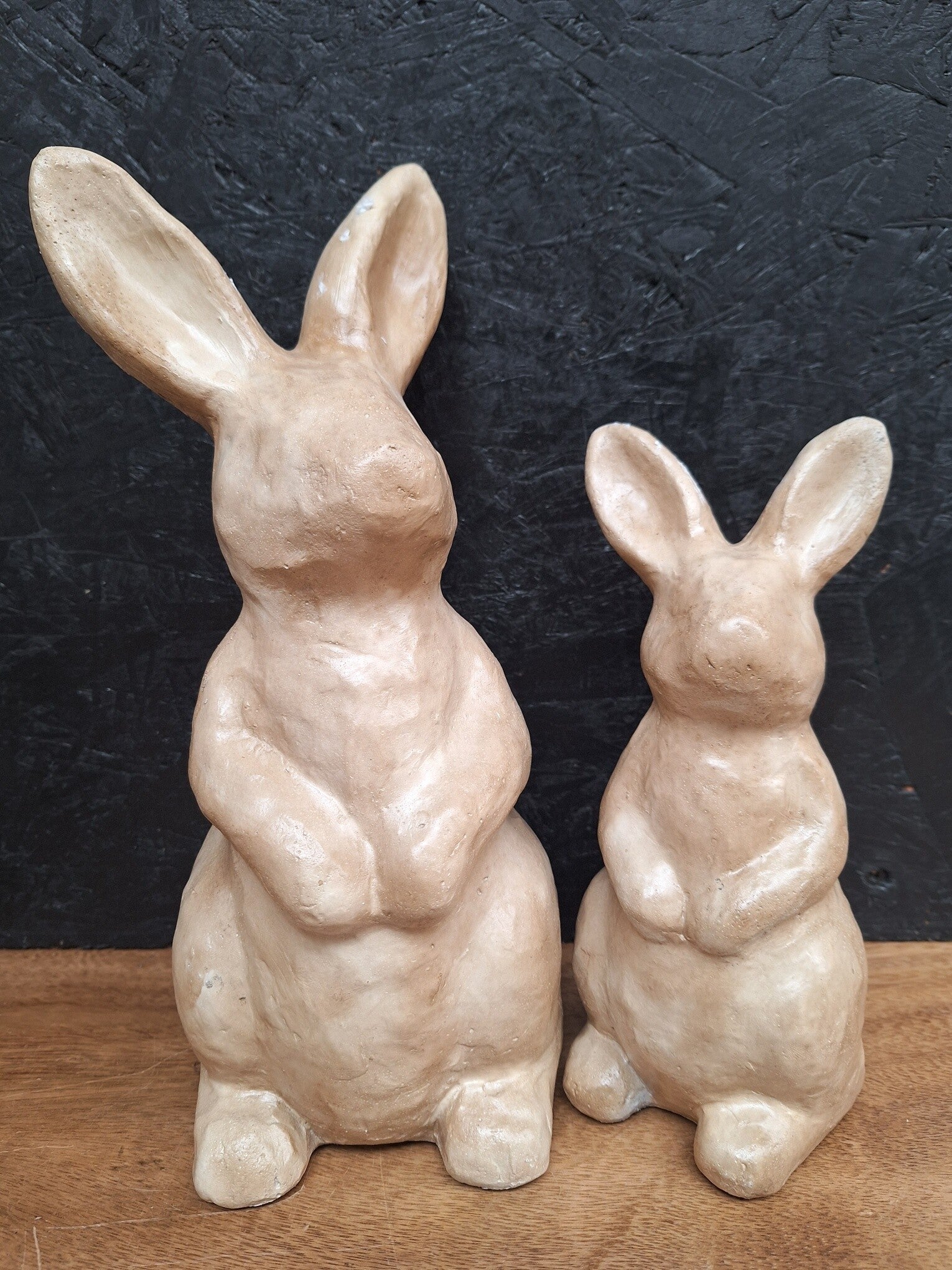 Bunny | Aardewerk } Beige | 2 Maten | Binnen & Buiten