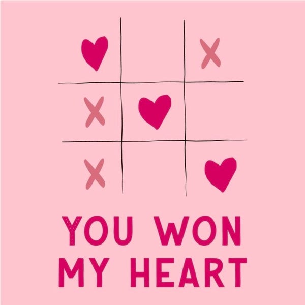 Tegeltje | You won my heart |