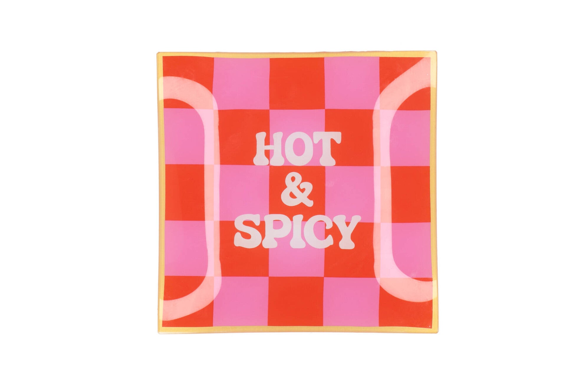 Bord Met tekst |  Hot & Spicy