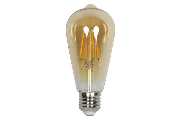 Lamp filament LED Dimbaar Edison 2 goud