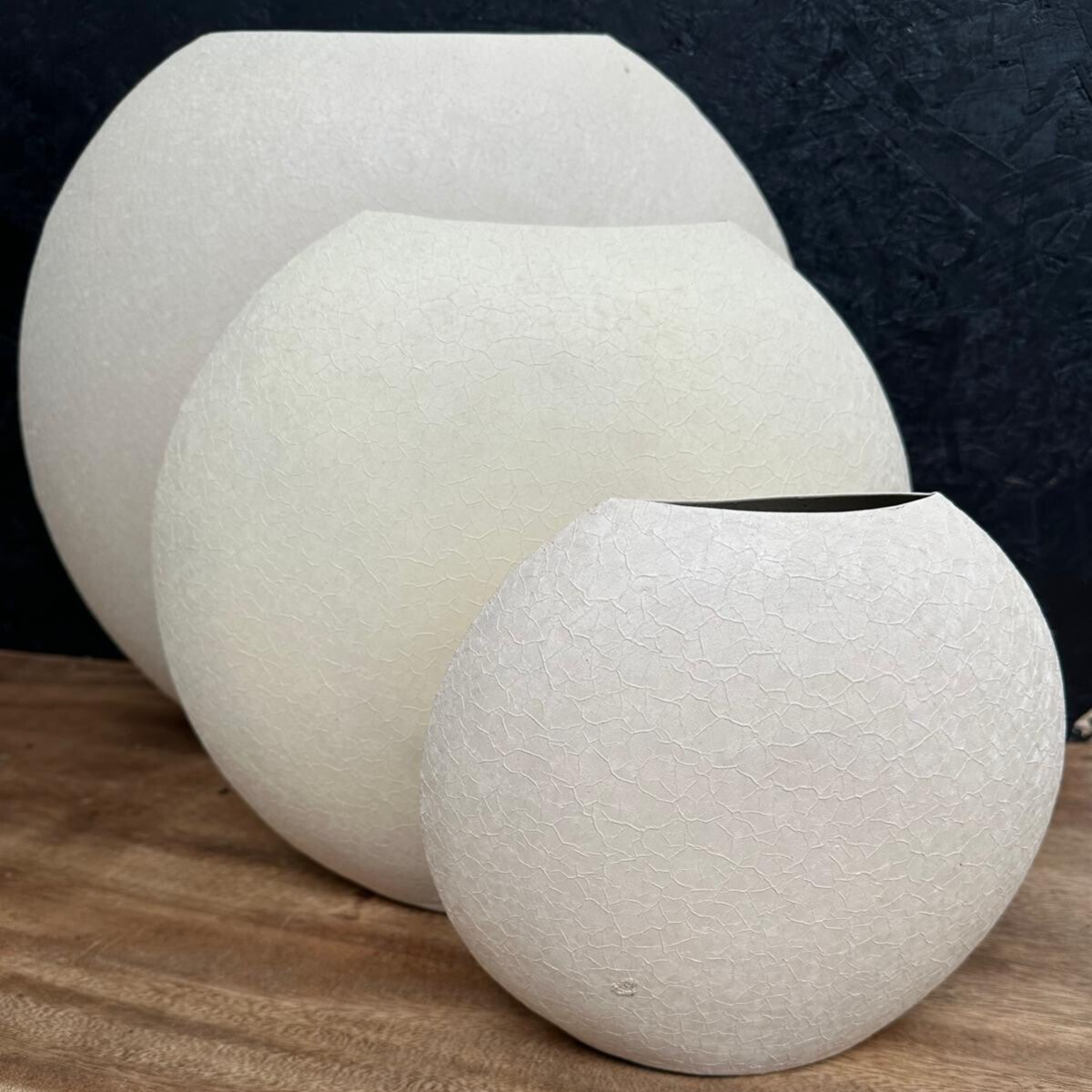 Vaas Evie | Ovaal | Créme |  Maten