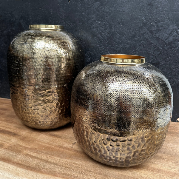 Vaas Balliari | Zwart/goud | 2 maten