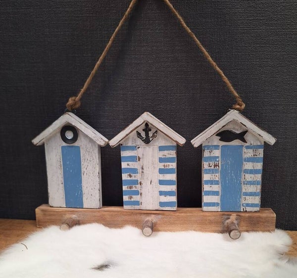 Kapstok hout | Huisjes |