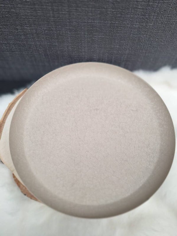 Rond dienblad | Craquelé | Crème, groen of zwart