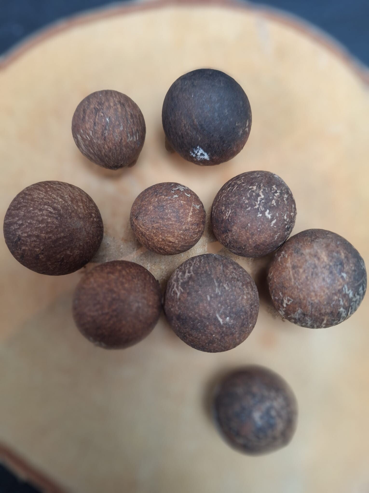 Deco ball fruit | Ø20 mm | Zakje 25 gram
