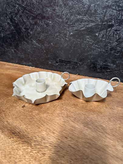 Kandelaar | Wit | 2 Maten