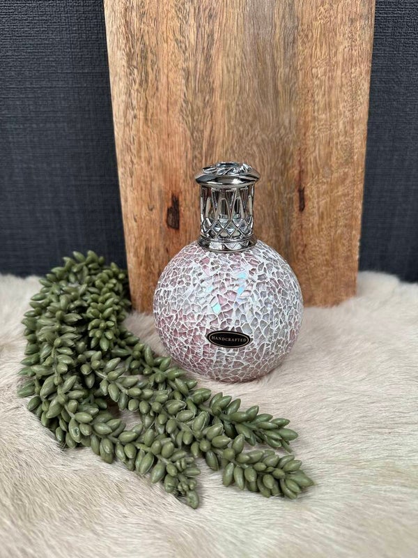 Ashleigh & Burwood Frosted Rose Geurlamp maat S