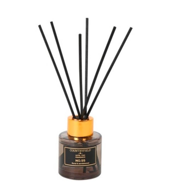 Hotel chic geurstokjes ro 50 ml | No.55 Floral & Sandelwood