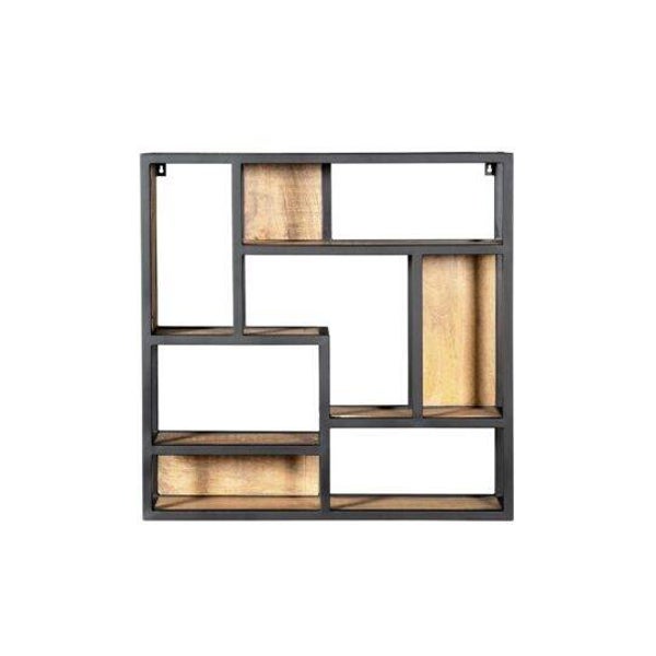 Wandrek Mangohout | Vierkant | Mangohout met staal