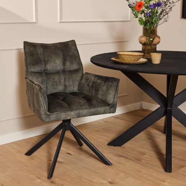 Eetkamerstoel Dani | Hunter Green