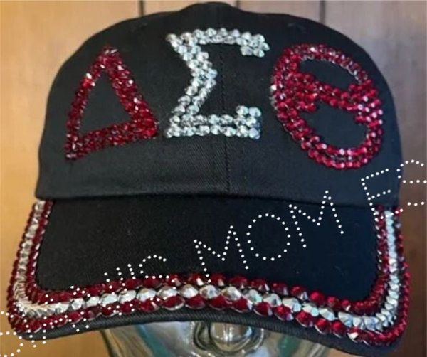 DST black BB cap with Rhinestones