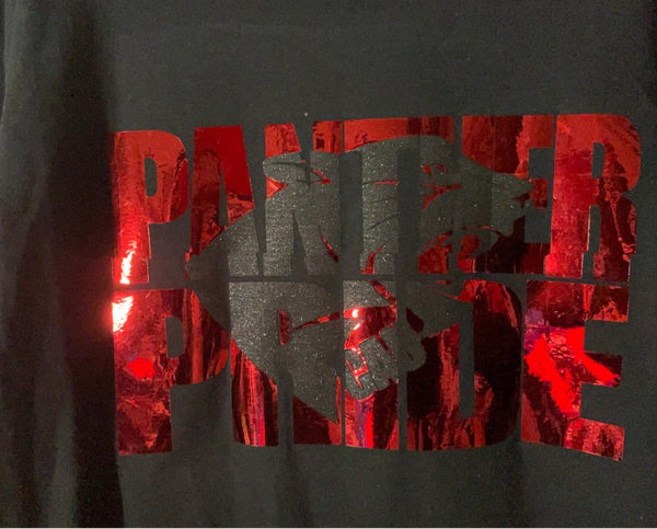Panther pride long sleeve shirt