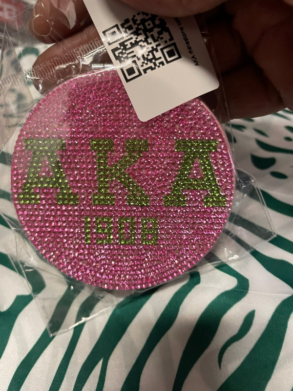 AKA rhinestone cosmetic mirror