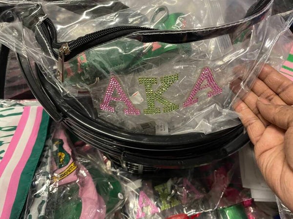 AKA clear Fanny pack