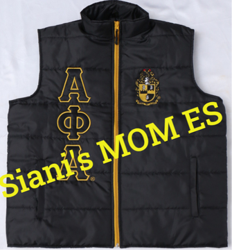 Alpha Phi Alpha Vest