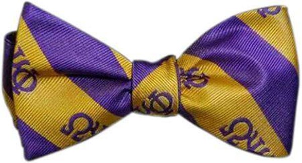 Omega Bow tie and hankie; Omega Necktie
