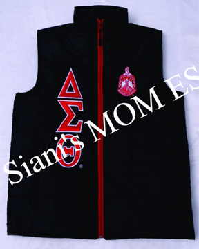 Black DST Quilted Vest