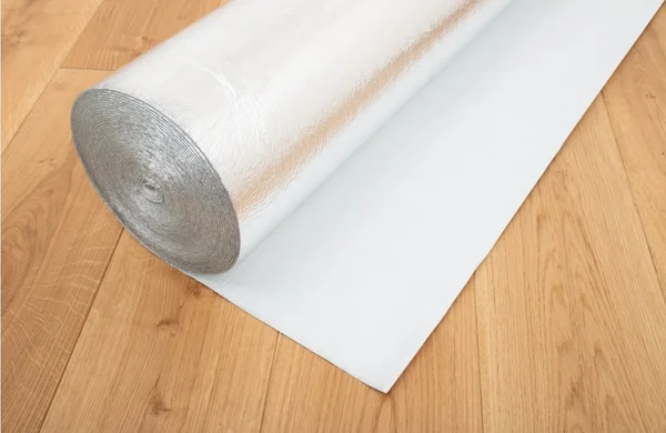 Silver Laminate and Wood Flooring Underlay - 3mm