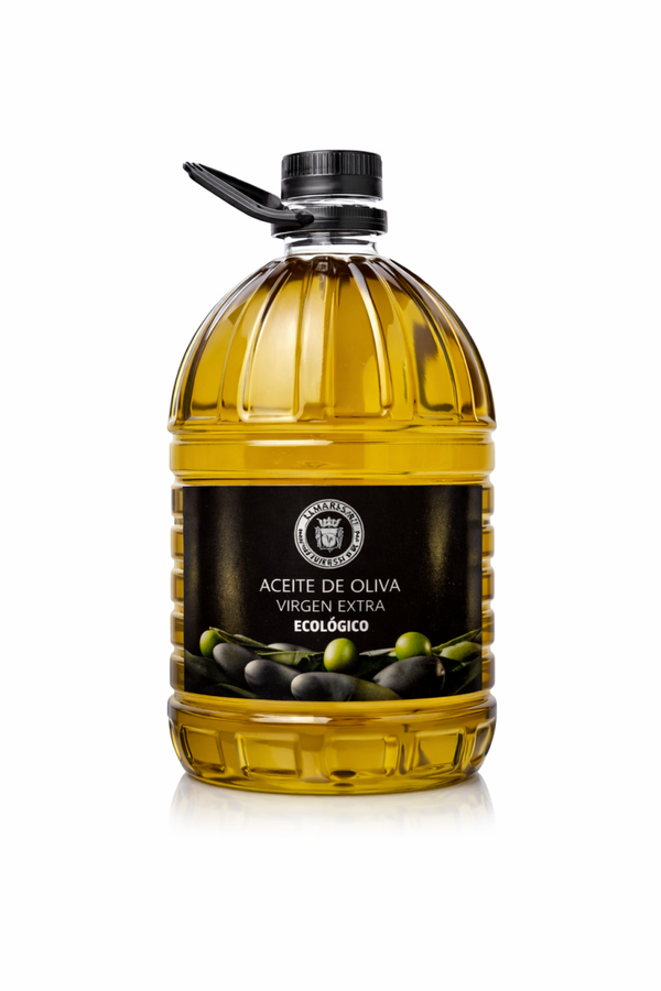 Biologische Extra Vierge Olijfolie 5 liter – Authentieke Spaanse AOVE uit Extremadura