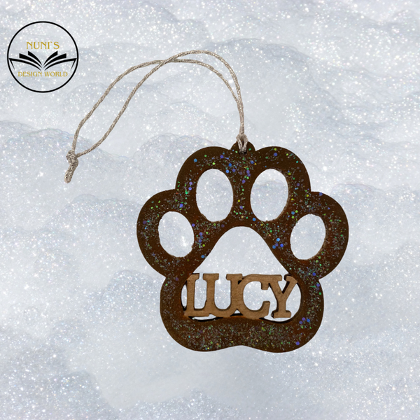 Handmade Pfoten-Anhänger | Geschenke für Hundeliebhaber | Pfotenabdruck-Deko & Erinnerungen | Einzigartige Tiermomente – zum Mitnehmen |Liebevolle Geschenkideen