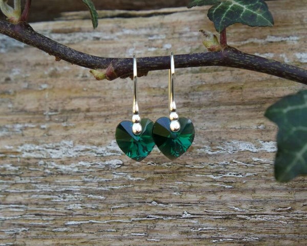 Emerald AB Earrings